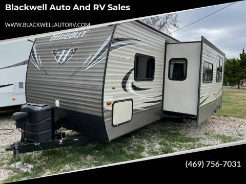 2016 Keystone Hideout 27DBS for sale at Blackwell Auto and RV Sales in Red Oak TX