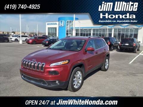 2016 Jeep Cherokee for sale at The Credit Miracle Network Team at Jim White Honda in Maumee OH