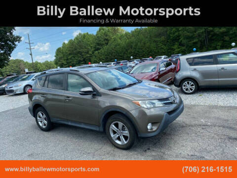 2015 Toyota RAV4 for sale at Billy Ballew Motorsports in Dawsonville GA