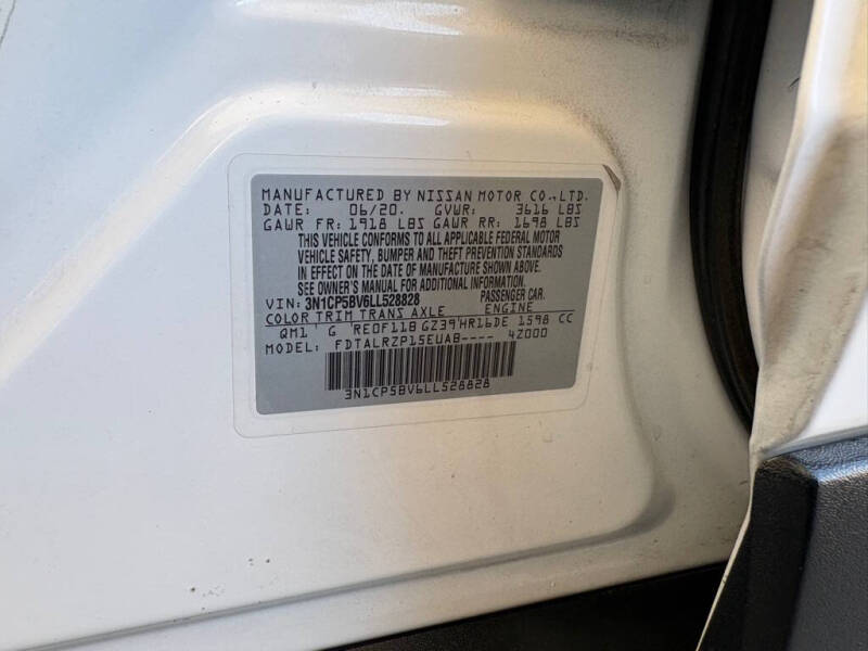 2020 Nissan Kicks S