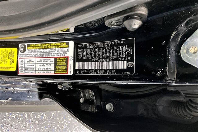 2021 Toyota Camry TRD