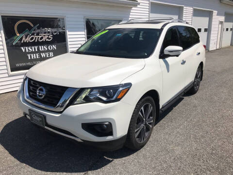 2017 Nissan Pathfinder for sale at HILLTOP MOTORS INC in Caribou ME