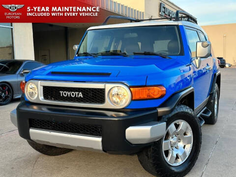 2008 Toyota FJ Cruiser for sale at European Motors Inc in Plano TX