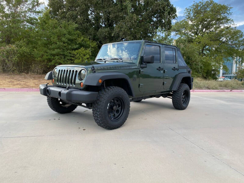 2008 Jeep Wrangler Unlimited for sale at Man Cave Motorsports, LLC in Granbury TX