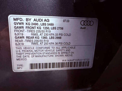 2024 Audi Q5 Sportback quattro S line Premium 45 TFSI