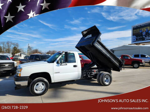 2006 Chevrolet Silverado 3500 for sale at Johnson's Auto Sales Inc. in Decatur IN