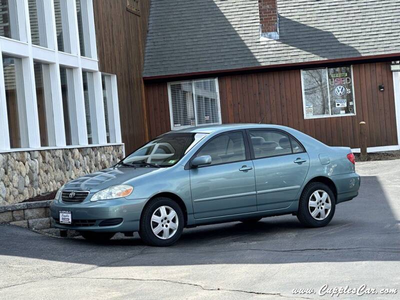2006 Toyota Corolla for sale at Cupples Car Company in Belmont NH