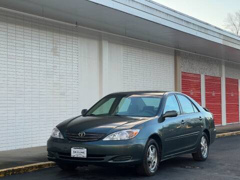 2003 Toyota Camry for sale at Skyline Motors Auto Sales in Tacoma WA