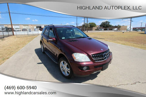 2006 Mercedes-Benz M-Class for sale at Highland Autoplex, LLC in Dallas TX