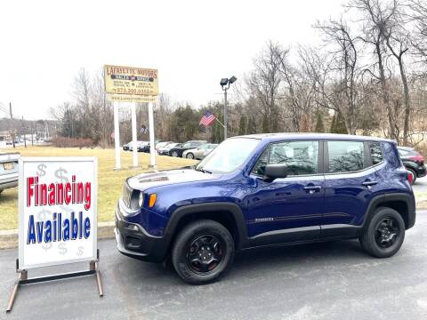 2016 Jeep Renegade for sale at Lafayette Motors 2 in Andover NJ