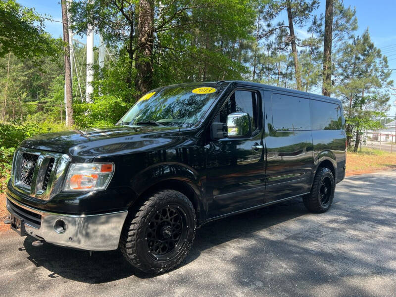 2013 Nissan NV for sale at TRIPLE C AUTOMOTIVE in Anderson SC