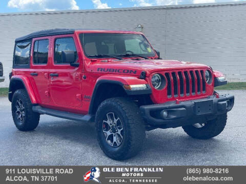 2018 Jeep Wrangler Unlimited for sale at Ole Ben Franklin Motors KNOXVILLE - Alcoa in Alcoa TN