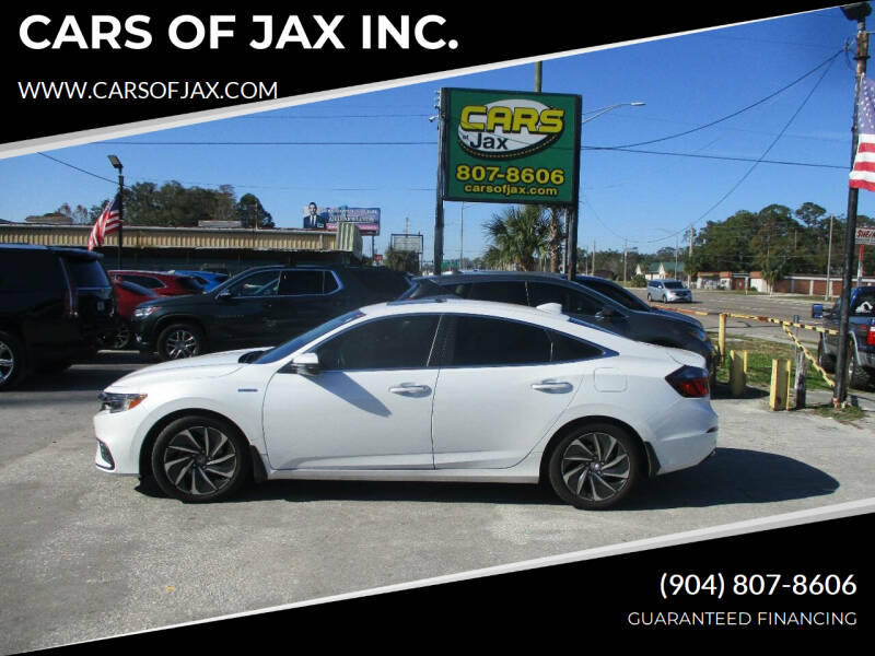 2022 Honda Insight for sale at CARS OF JAX INC. in Jacksonville FL