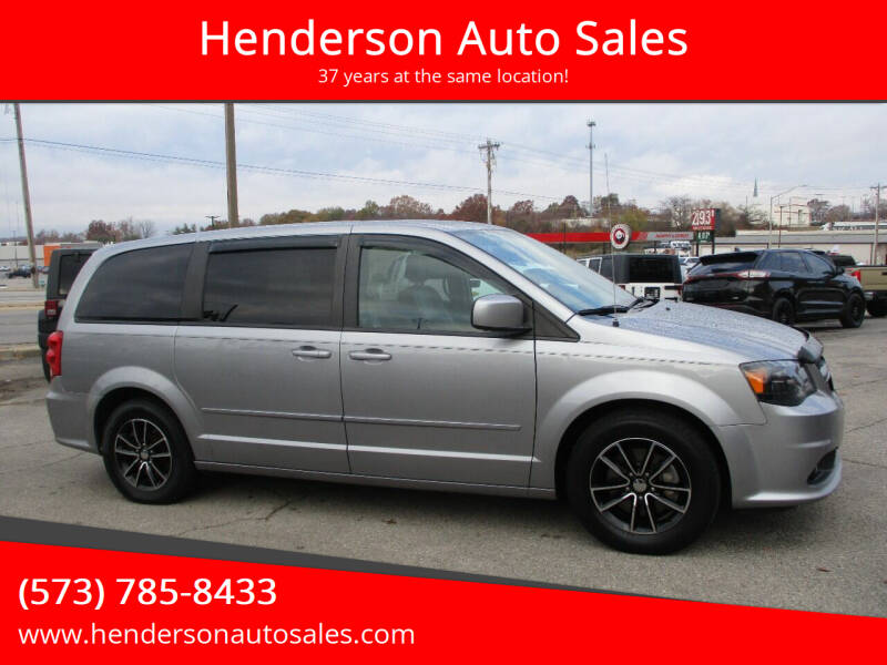 2015 Dodge Grand Caravan for sale at Henderson Auto Sales in Poplar Bluff MO