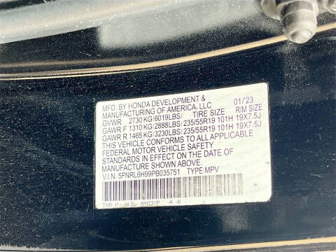 2023 Honda Odyssey Elite