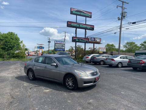 2007 Infiniti G35 for sale at Boardman Auto Mall in Boardman OH