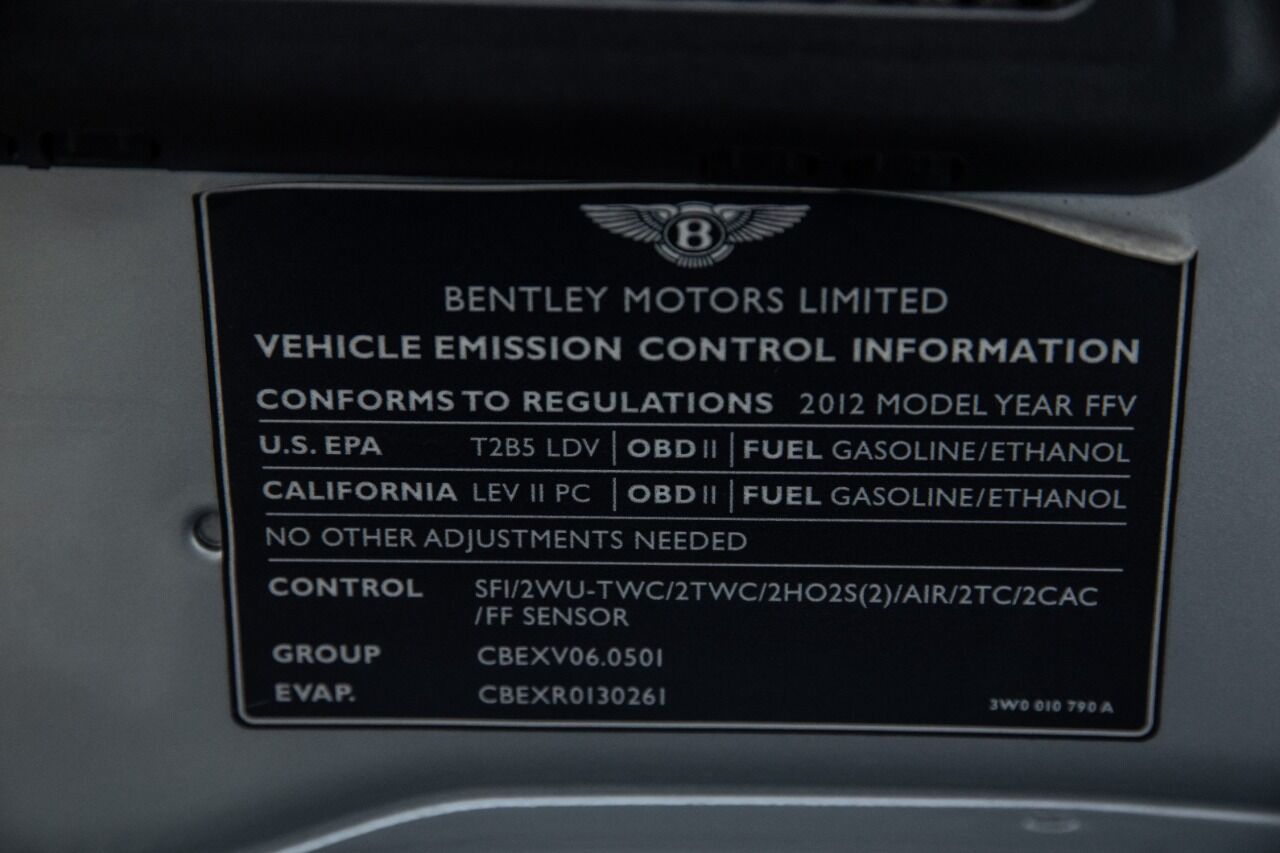 2012 Bentley Continental 50