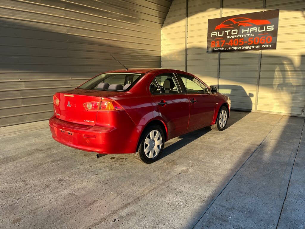 2009 Mitsubishi Lancer for sale at Auto Haus Imports in Grand Prairie, TX