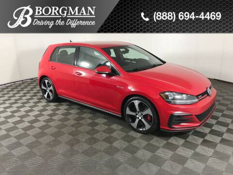 2019 Volkswagen Golf GTI for sale at Everyone's Financed At Borgman - BORGMAN OF HOLLAND LLC in Holland MI