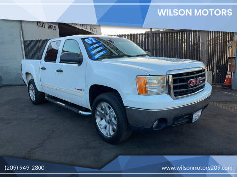 2007 GMC Sierra 1500 for sale at WILSON MOTORS in Stockton CA