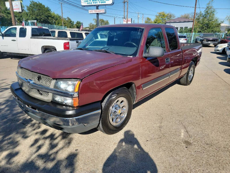2003 Chevrolet Silverado 1500 for sale at DANNY AUTO SALES in Dallas TX