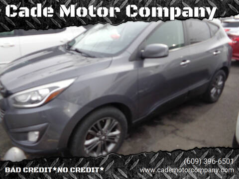 2014 Hyundai Tucson for sale at Cade Motor Company in Lawrence Township NJ