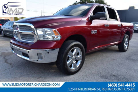 2016 RAM 1500 for sale at IMD Motors in Richardson TX