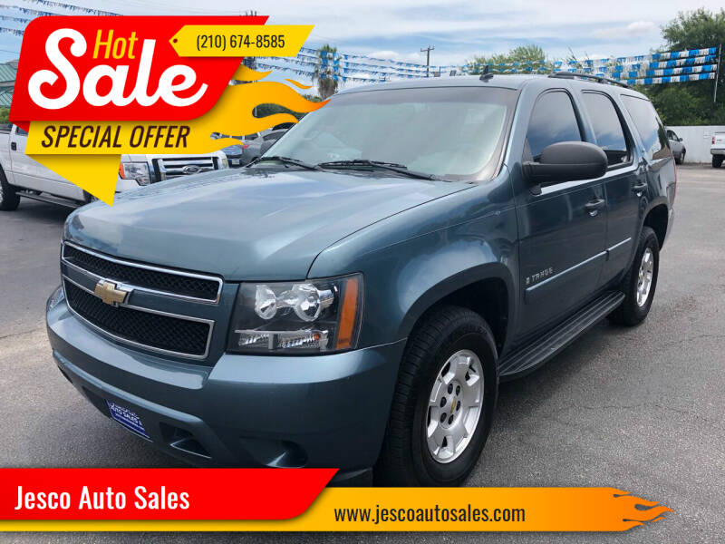2009 Chevrolet Tahoe for sale at Jesco Auto Sales in San Antonio TX