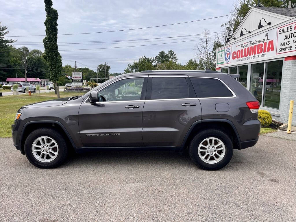 2019 Jeep Grand Cherokee for sale at Dave Delaney's Columbia Motors in Hanover, MA