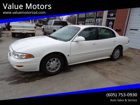 2002 Buick LeSabre for sale at Value Motors in Watertown SD