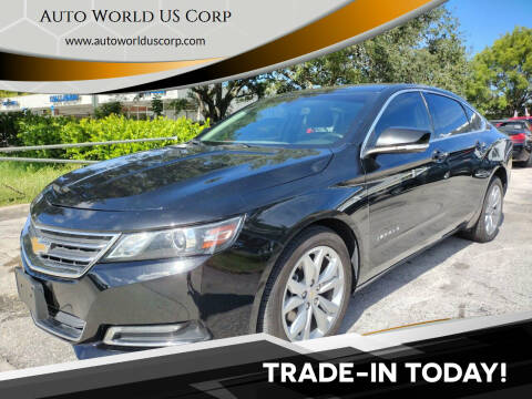 2018 Chevrolet Impala for sale at Auto World US Corp in Plantation FL