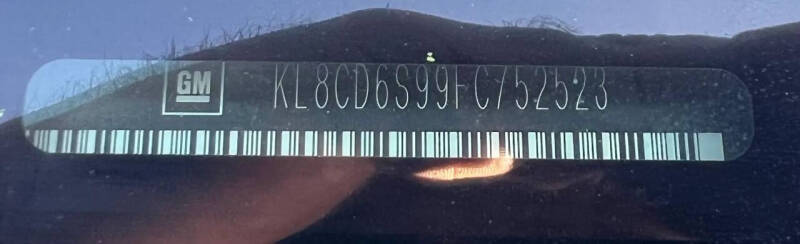 2015 Chevrolet Spark 1LT CVT