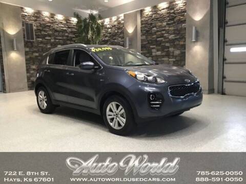 2019 Kia Sportage for sale at Auto World Used Cars in Hays KS
