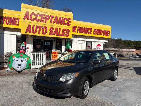 2010 Toyota Corolla for sale at Acceptance Auto Sales in Lithia Springs GA