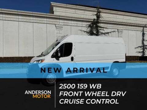 2023 RAM ProMaster for sale at Anderson Motor in Salt Lake City UT