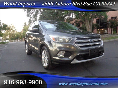 2017 Ford Escape for sale at World Imports in Sacramento CA