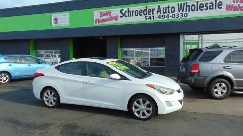 2011 Hyundai Elantra for sale at Schroeder Auto Wholesale in Medford OR
