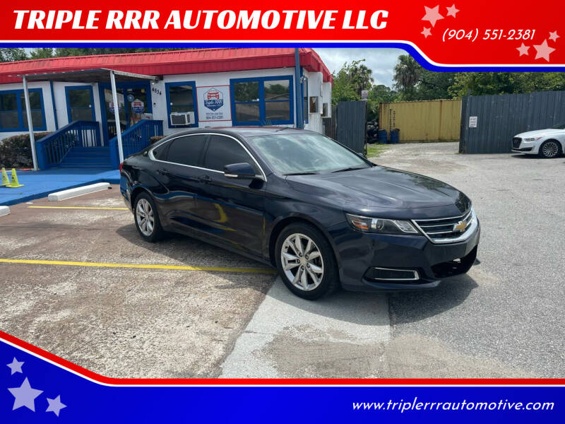 2017 Chevrolet Impala for sale at TRIPLE RRR AUTOMOTIVE LLC in Jacksonville FL