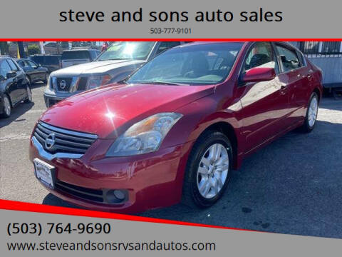 2009 Nissan Altima for sale at steve and sons auto sales - Steve & Sons Auto Sales 2 in Portland OR