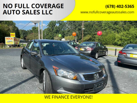 2008 Honda Accord for sale at NO FULL COVERAGE AUTO SALES LLC in Austell GA