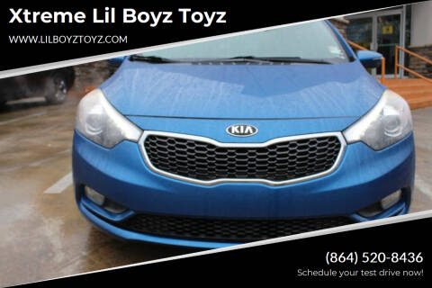 2015 Kia Forte for sale at Xtreme Lil Boyz Toyz in Greenville SC