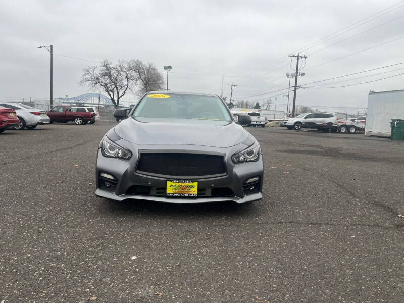 2016 Infiniti Q50 Red Sport 400