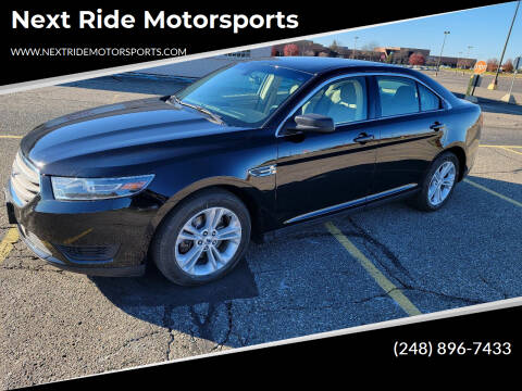 2017 Ford Taurus for sale at Next Ride Motorsports in Sterling Heights MI