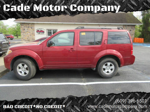 2008 Nissan Pathfinder for sale at Cade Motor Company in Lawrenceville NJ