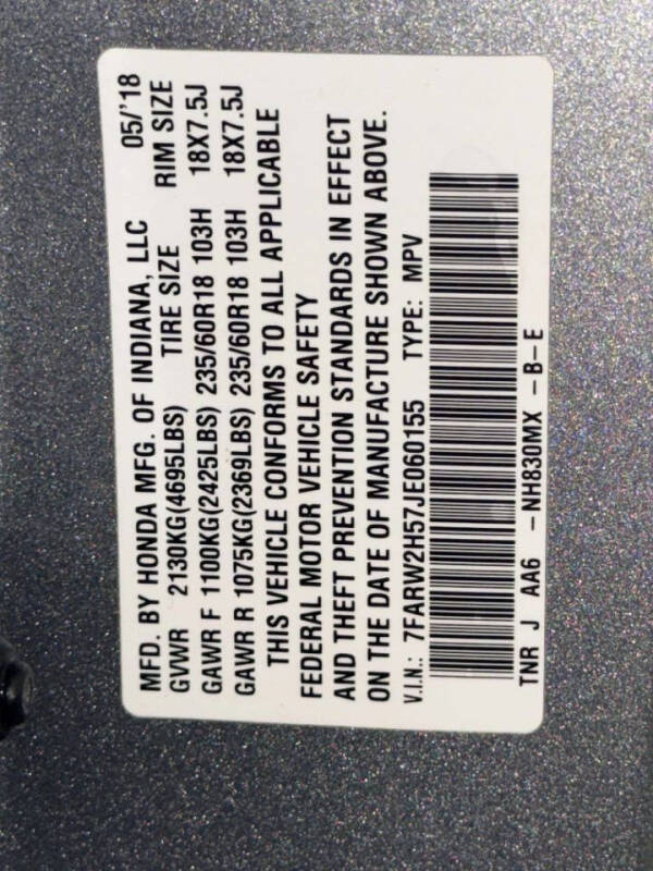 2018 Honda CR-V EX