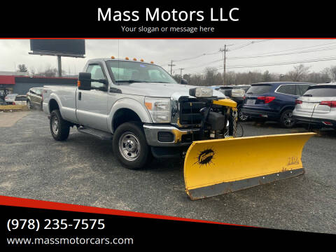 2015 Ford F-350 Super Duty for sale at Mass Motors LLC in Worcester MA