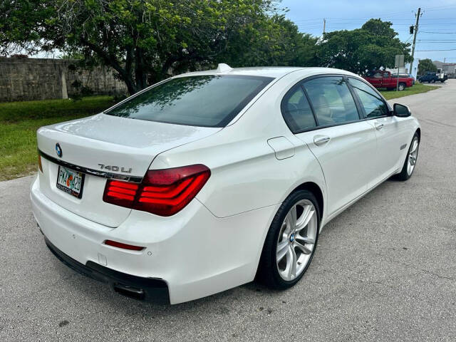 2015 BMW 7 Series for sale at JT AUTO INC in Oakland Park, FL