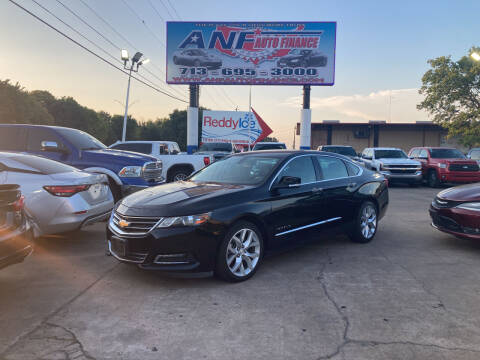 2018 Chevrolet Impala for sale at ANF AUTO FINANCE in Houston TX