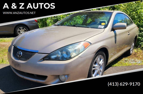 2005 Toyota Camry Solara for sale at A & Z AUTOS in Westfield MA