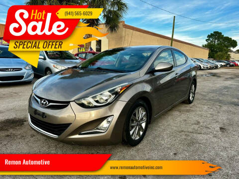 2016 Hyundai Elantra for sale at Remon Automotive in Saint Petersburg FL